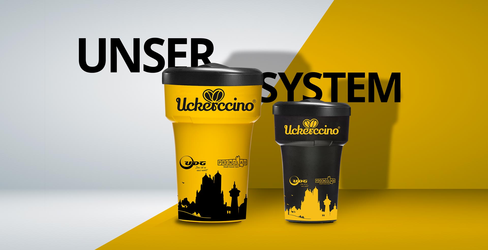 Sauber gelöst. Das erste Mehrwegbecher-Pfandsystem für die ganze Uckermark.